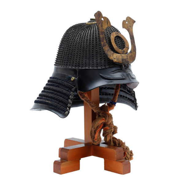Antique Samurai Helmet <br>Early Edo Period <br>Rokujuni Ken Koboshi Kabuto <br><span style="color: #ff0000;"><strong>Tokubetsu Kicho</strong></span> Shiryo Certificate</span> (KT-28) - Image 6