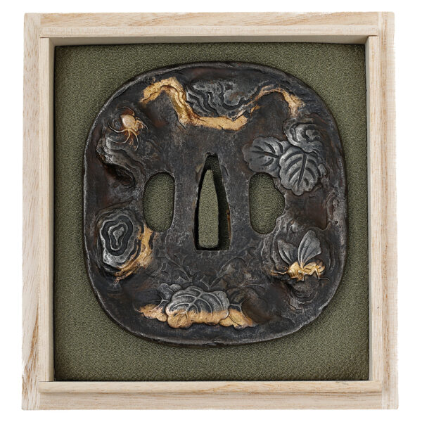 Antique Tsuba for Samurai Sword (T-644) - Image 2