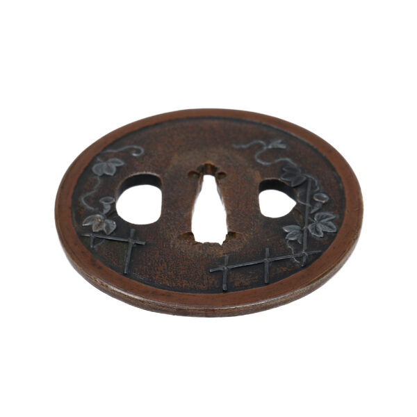 Antique Tsuba for Samurai Sword (T-639) - Image 4