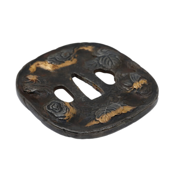 Antique Tsuba for Samurai Sword (T-644) - Image 5
