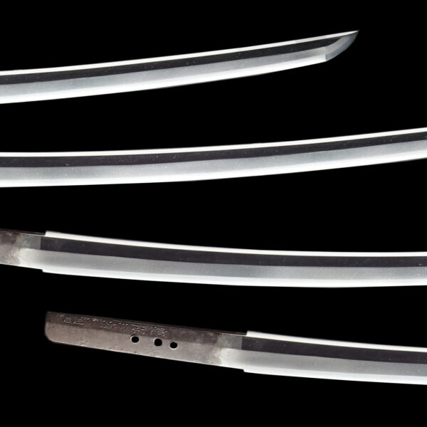 Antique Japanese Sword Katana Signed by Fujiwara Sukesada<br> NBTHK<span style="color: #ff0000;"><strong> Tokubetsu Hozon</strong> </span>Certificate - Image 3