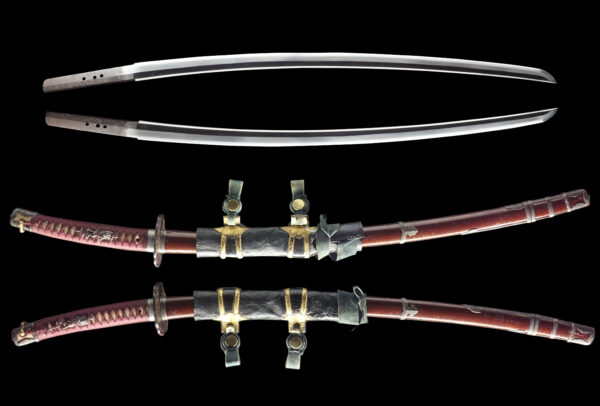 Antique Japanese Sword Katana Signed by Fujiwara Sukesada<br> NBTHK<span style="color: #ff0000;"><strong> Tokubetsu Hozon</strong> </span>Certificate - Image 12