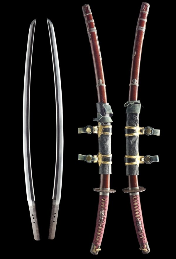 Antique Japanese Sword Katana Signed by Fujiwara Sukesada<br> NBTHK<span style="color: #ff0000;"><strong> Tokubetsu Hozon</strong> </span>Certificate - Image 8