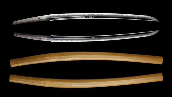 Antique Japanese Sword Wakizashi Signed by Gassan Sadayoshi <br>NBTHK <span style="color: #ff0000;">Hozon </span>Certificate - Image 15