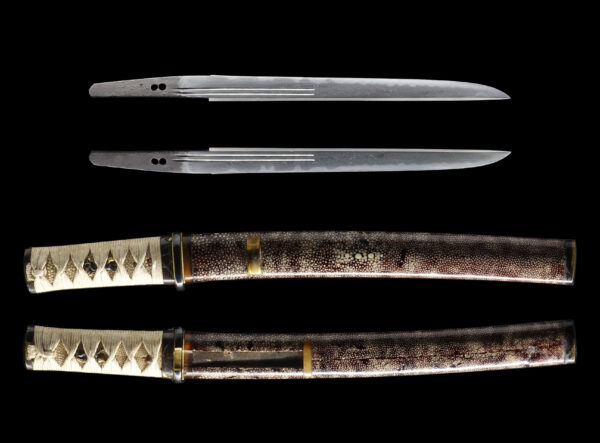 Antique Japanese Sword Tanto Signed by Shimada Sukemune<br> NBTHK <span style="color: #ff0000;">Hozon </span>Certificate - Image 15