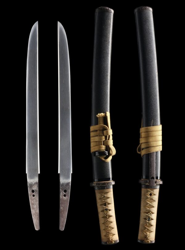 Antique Japanese Sword Wakizashi Signed by the first-gen Masatoshi <br>NBTHK <span style="color: #ff0000;"><strong> Tokubetsu Hozon</strong> </span>Certificate - Image 8