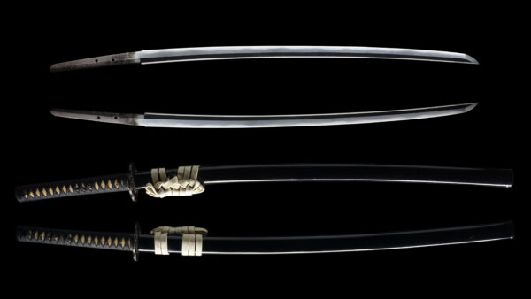 Antique Japanese Sword Katana Signed by Fujiwara Yoshitake <br>NBTHK <span style="color: #ff0000;">Hozon </span>Certificate - Image 13