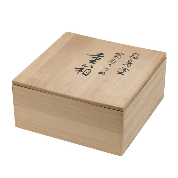 Japanese wooden lacquer box-Kiku Dukushi Zu<br>(Bunko-11) - Image 8