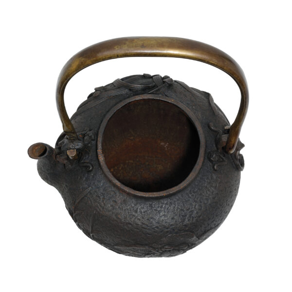 Japanese Iron Kettle<br>Tetsubin (Tea Tool-36) - Image 5