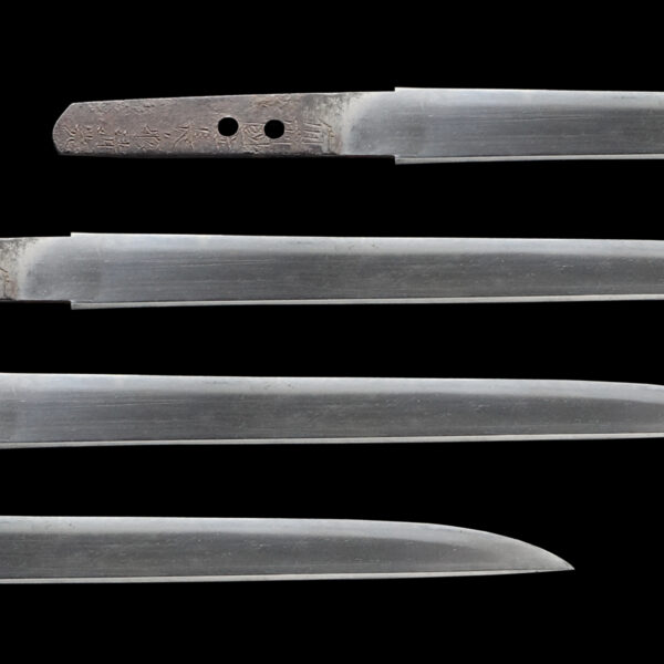 Antique Japanese Sword Tanto Signed by Osafune Kiyomitsu<br> NBTHK <span style="color: #ff0000;">Hozon </span>Certificate - Image 2