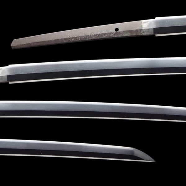 Antique Japanese Sword Katana Signed by Bizen no Suke Fujiwara Munetsugu<br> NBTHK <span style="color: #ff0000;">Hozon </span>Certificate - Image 2