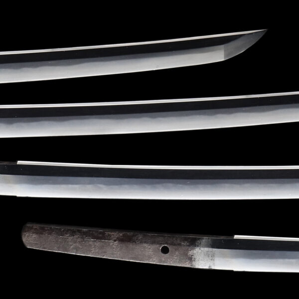 Antique Japanese Sword Wakizashi Attributed to Tada Masatoshi <br> NTHK Kanteisho Certificate - Image 3