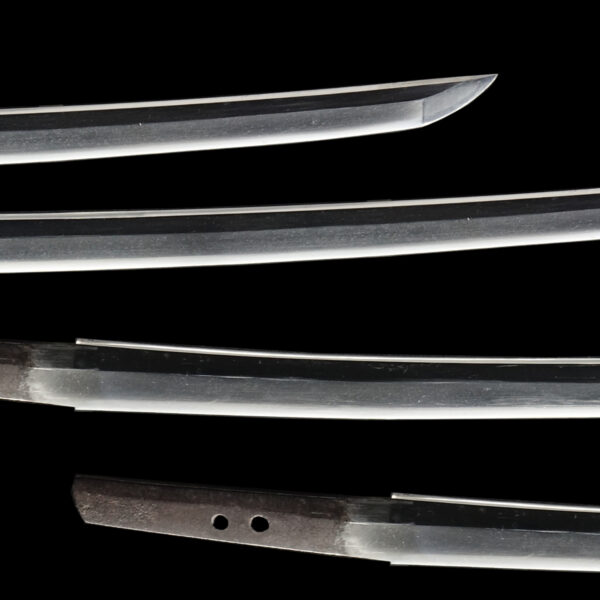 Antique Japanese Sword Wakizashi attributed to Mihara<br> NBTHK <span style="color: #ff0000;">Hozon</span> Certificate - Image 3