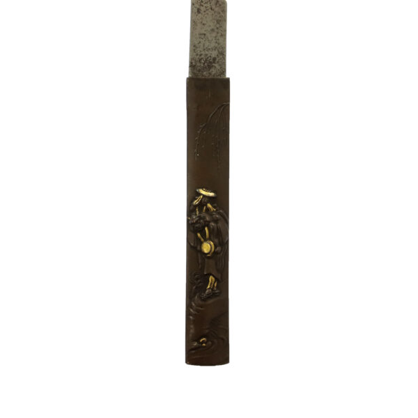 Antique Japanese Sword Wakizashi attributed to Mihara<br> NBTHK <span style="color: #ff0000;">Hozon</span> Certificate - Image 19