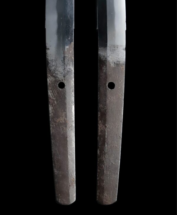 Antique Japanese Sword Wakizashi Attributed to Tada Masatoshi <br> NTHK Kanteisho Certificate - Image 9