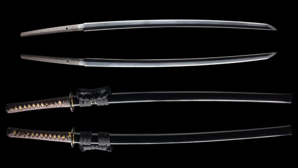 Antique Japanese Sword Katana Signed by Bizen no Suke Fujiwara Munetsugu<br> NBTHK <span style="color: #ff0000;">Hozon </span>Certificate - Image 13