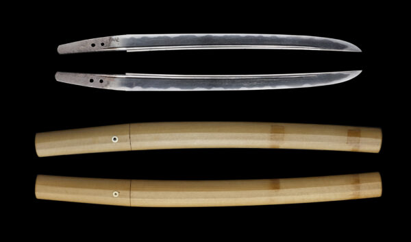 Antique Japanese Sword Wakizashi Signed by Kanefusa <br>NBTHK <span style="color: #ff0000;">Hozon </span>Certificate - Image 13