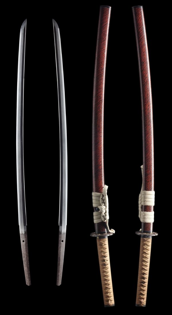 Antique Japanese Sword Katana Signed by Fujiwara Kunihiro <br> NBTHK<span style="color: #ff0000;"><strong> Tokubetsu Hozon</strong> </span>Certificate - Image 8