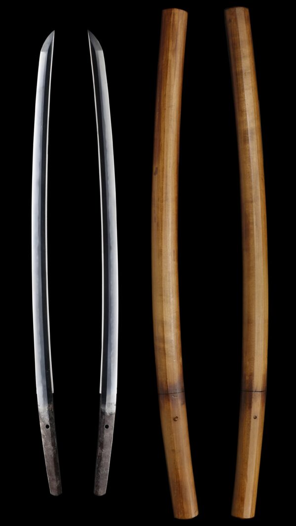 Antique Japanese Sword Wakizashi Attributed to Tada Masatoshi <br> NTHK Kanteisho Certificate - Image 8