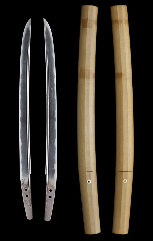 Antique Japanese Sword Wakizashi Signed by Kanefusa <br>NBTHK <span style="color: #ff0000;">Hozon </span>Certificate - Image 8