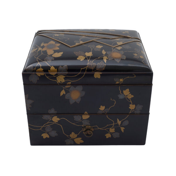 Japanese wooden lacquer box-Bunko Nogiku Zu (Bunko-09) - Image 3