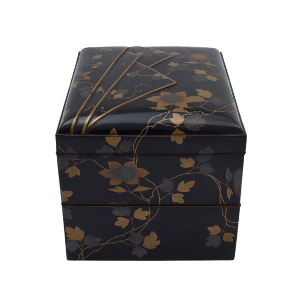 Japanese wooden lacquer box-Bunko Nogiku Zu (Bunko-09) - Image 2