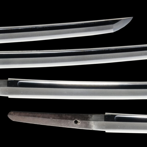 Antique Japanese Sword Wakizashi Signed by Kunimichi <br>NBTHK <span style="color: #ff0000;">Hozon </span>Certificate - Image 3