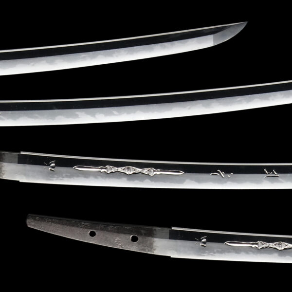 Antique Japanese Sword Wakizashi Signed by Soshu Masahiro <br><span style="color: #000000;">NBTHK <span style="color: #5accff;"><strong>JUYO TOKEN</strong></span> Certificate</span> - Image 3