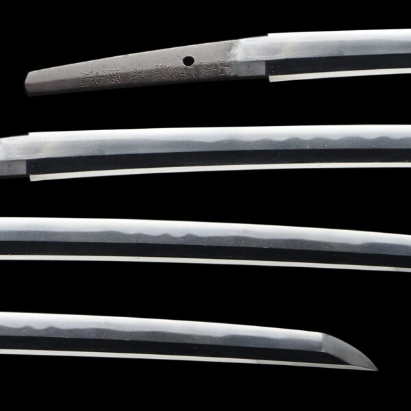 Antique Japanese Sword Wakizashi Signed by Kunimitsu <br>NBTHK <span style="color: #ff0000;"><strong> Tokubetsu Hozon</strong> </span>Certificate - Image 2