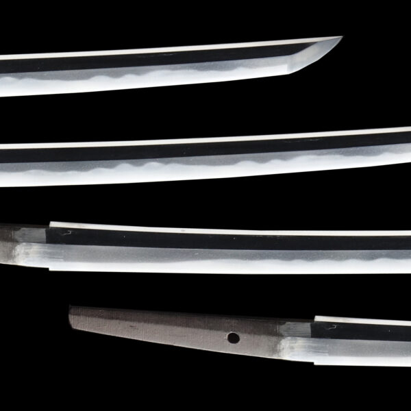 Antique Japanese Sword Wakizashi Signed by Kunimitsu <br>NBTHK <span style="color: #ff0000;"><strong> Tokubetsu Hozon</strong> </span>Certificate - Image 3