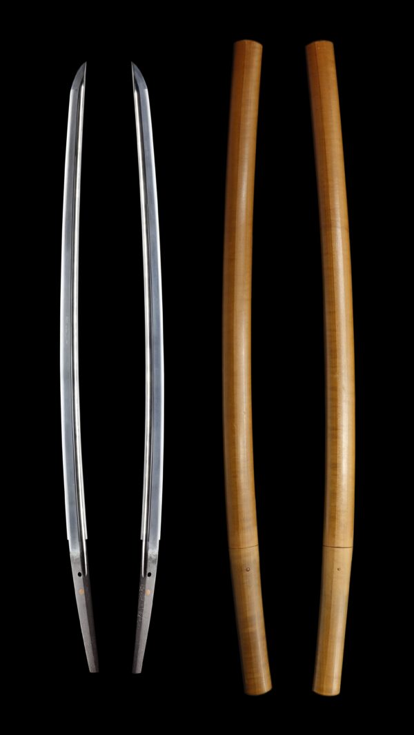 Antique Japanese Sword Katana Signed by the first-gen Hizen Koku Tadayoshi<br> NBTHK <span style="color: #ff0000;">Hozon </span>Certificate - Image 8