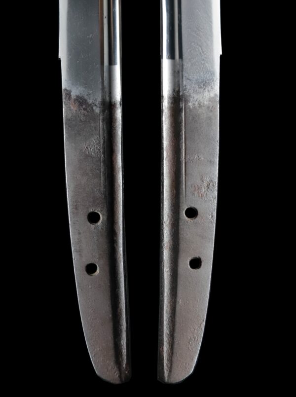 Antique Japanese Sword Wakizashi attributed to Tsukushi Ryokai <br>NBTHK <span style="color: #ff0000;">Hozon </span>Certificate - Image 9