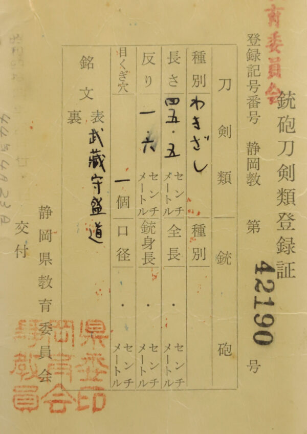 Antique Japanese Sword Wakizashi Signed by Morimichi<br>NBTHK <span style="color: #ff0000;"><strong> Tokubetsu Hozon</strong> </span>Certificate - Image 20