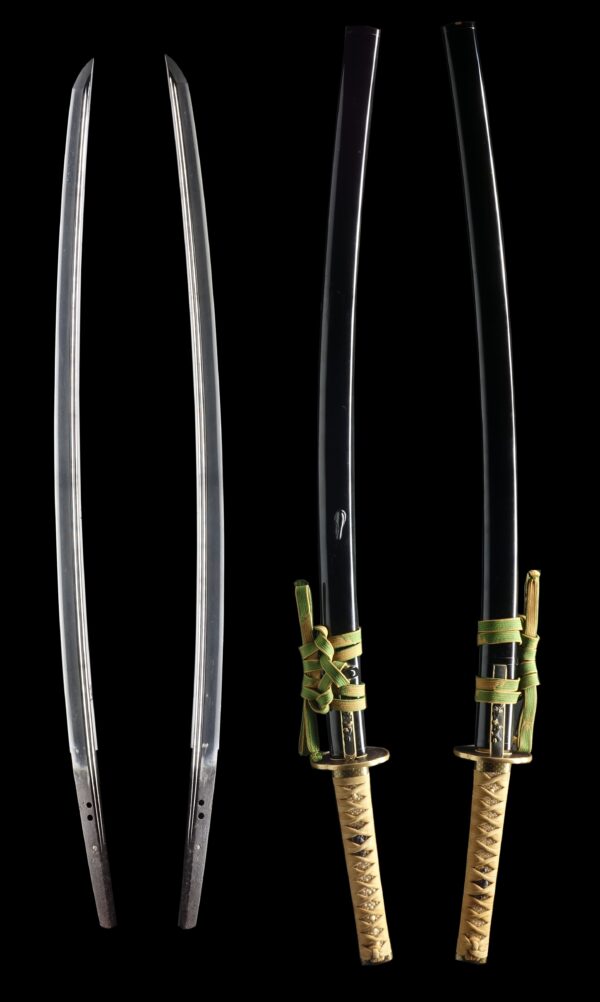 Antique Japanese Sword Katana attributed to Den Unji <br><span style="color: #000000;">NBTHK <span style="color: #5accff;"><strong>JUYO TOKEN</strong></span> Certificate</span> - Image 8