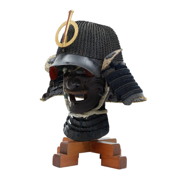 Antique Samurai Helmet <br>Early Edo Period <br>Rokujuni Ken Koboshi Kabuto <br><span style="color: #ff0000;"><strong>Tokubetsu Kicho</strong></span> Shiryo Certificate</span> (KT-31) - Image 2