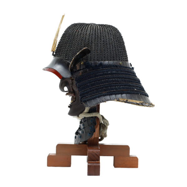 Antique Samurai Helmet <br>Early Edo Period <br>Rokujuni Ken Koboshi Kabuto <br><span style="color: #ff0000;"><strong>Tokubetsu Kicho</strong></span> Shiryo Certificate</span> (KT-31) - Image 3