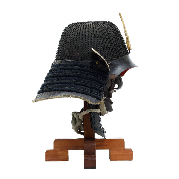 Antique Samurai Helmet <br>Early Edo Period <br>Rokujuni Ken Koboshi Kabuto <br><span style="color: #ff0000;"><strong>Tokubetsu Kicho</strong></span> Shiryo Certificate</span> (KT-31) - Image 5