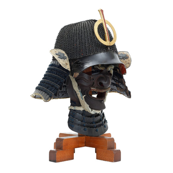 Antique Samurai Helmet <br>Early Edo Period <br>Rokujuni Ken Koboshi Kabuto <br><span style="color: #ff0000;"><strong>Tokubetsu Kicho</strong></span> Shiryo Certificate</span> (KT-31) - Image 6