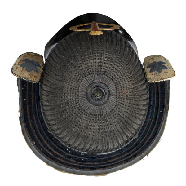 Antique Samurai Helmet <br>Early Edo Period <br>Rokujuni Ken Koboshi Kabuto <br><span style="color: #ff0000;"><strong>Tokubetsu Kicho</strong></span> Shiryo Certificate</span> (KT-31) - Image 7