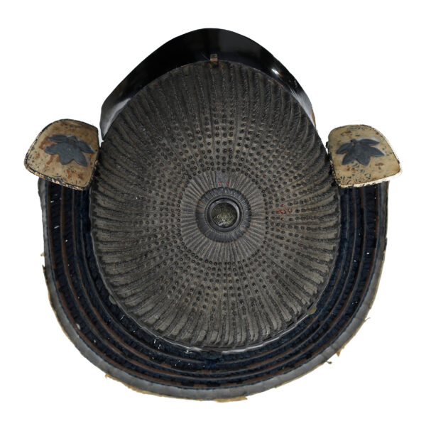 Antique Samurai Helmet <br>Early Edo Period <br>Rokujuni Ken Koboshi Kabuto <br><span style="color: #ff0000;"><strong>Tokubetsu Kicho</strong></span> Shiryo Certificate</span> (KT-31) - Image 8