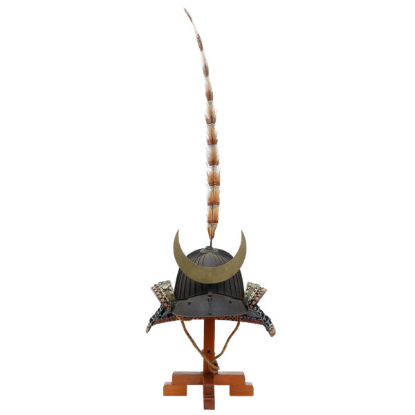 Antique Samurai Helmet <br>Late Edo Period Sanjuni Ken Suji Kabuto with <span style="color: #ff0000;"><strong>Tokubetsu Kicho</strong></span> Shiryo Certificate</span></strong> (KT-32) - Image 4