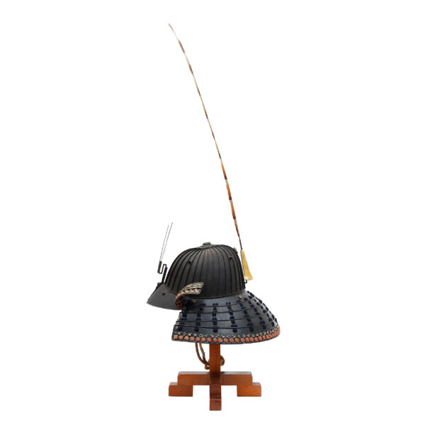 Antique Samurai Helmet <br>Late Edo Period Sanjuni Ken Suji Kabuto with <span style="color: #ff0000;"><strong>Tokubetsu Kicho</strong></span> Shiryo Certificate</span></strong> (KT-32) - Image 6