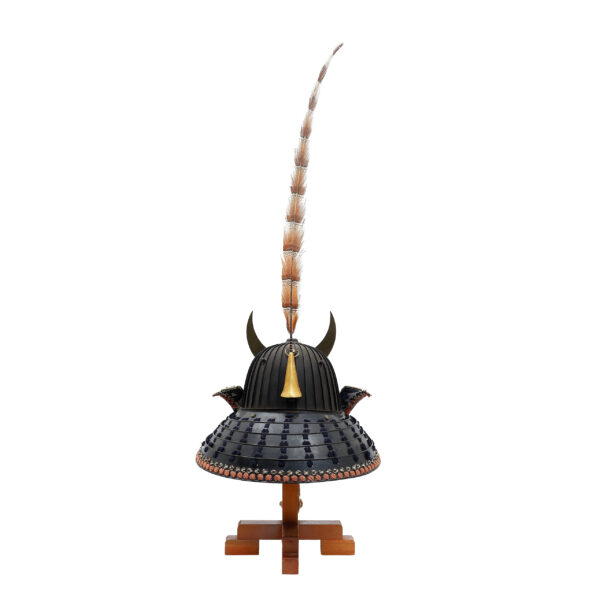 Antique Samurai Helmet <br>Late Edo Period Sanjuni Ken Suji Kabuto with <span style="color: #ff0000;"><strong>Tokubetsu Kicho</strong></span> Shiryo Certificate</span></strong> (KT-32) - Image 7