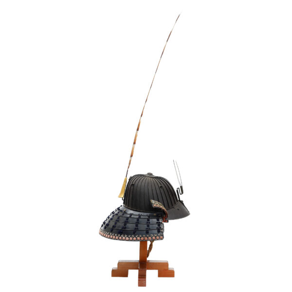 Antique Samurai Helmet <br>Late Edo Period Sanjuni Ken Suji Kabuto with <span style="color: #ff0000;"><strong>Tokubetsu Kicho</strong></span> Shiryo Certificate</span></strong> (KT-32) - Image 8