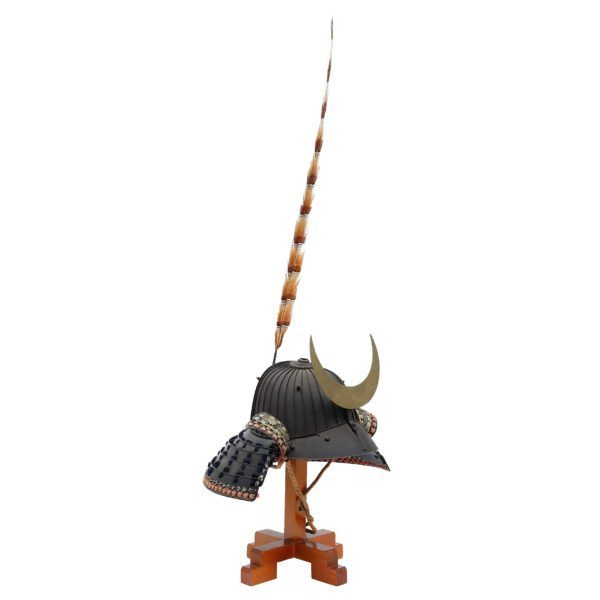 Antique Samurai Helmet <br>Late Edo Period Sanjuni Ken Suji Kabuto with <span style="color: #ff0000;"><strong>Tokubetsu Kicho</strong></span> Shiryo Certificate</span></strong> (KT-32) - Image 9