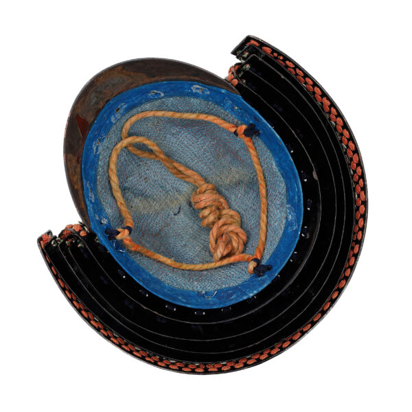 Antique Samurai Helmet <br>Late Edo Period Sanjuni Ken Suji Kabuto with <span style="color: #ff0000;"><strong>Tokubetsu Kicho</strong></span> Shiryo Certificate</span></strong> (KT-32) - Image 13