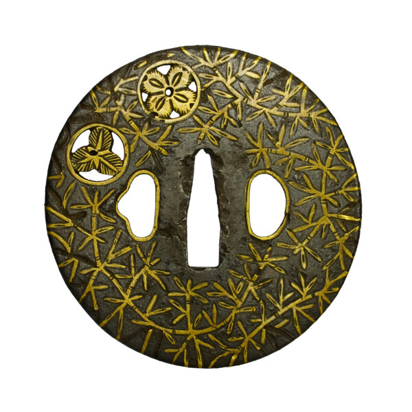 Antique Tsuba Daisho Set<br> for Samurai Sword (T-669) - Image 4