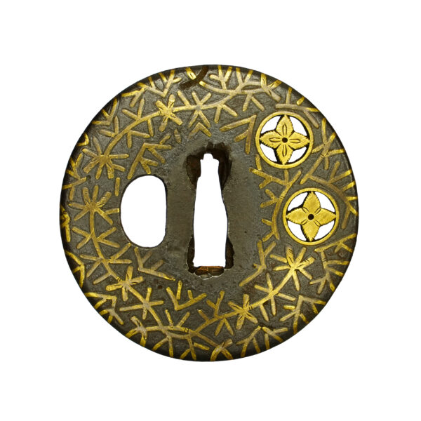 Antique Tsuba Daisho Set<br> for Samurai Sword (T-669) - Image 7