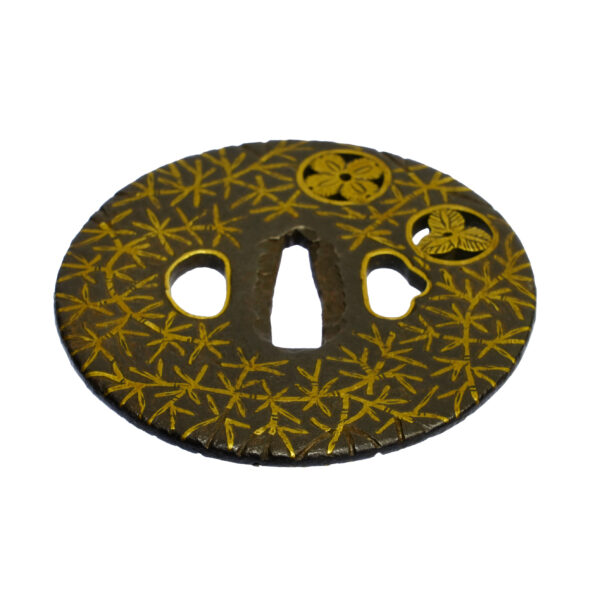 Antique Tsuba Daisho Set<br> for Samurai Sword (T-669) - Image 5