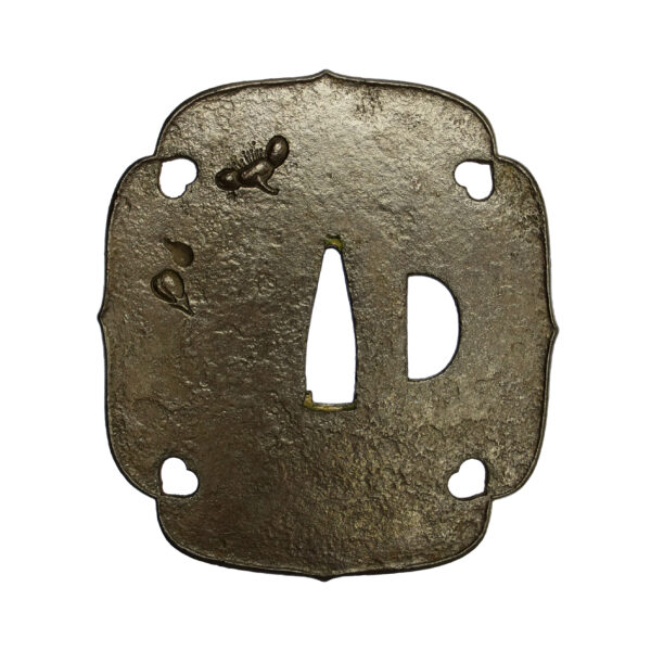 Antique Tsuba for Samurai Sword with NBTHK <strong><span style="color: #ff0000;">Tokubetsu Hozon</span></strong> Certificate (T-673) - Image 4